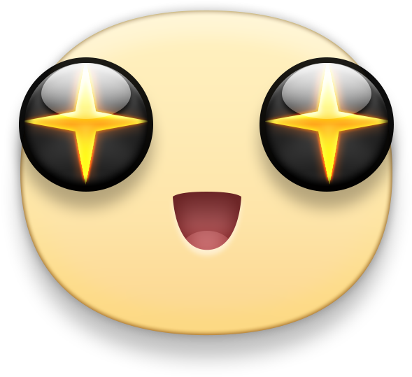 Emoji Star Eyes For Kids - Emoticons Do Messenger Facebook (600x600)