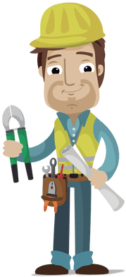Labour Profession Cartoon - Maintenance Of Electrical Appliances Png (512x512)