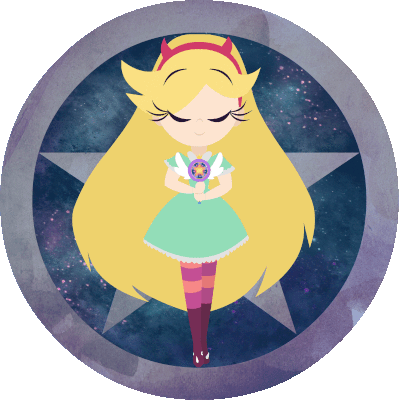 A Powerful Blast Of Energy Shot Star Over To Where - Star Butterfly Gif Transparent (400x400)