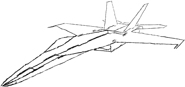 Drawn Jet Rc Plane - Rc Airplane Plans Free Download (600x289)