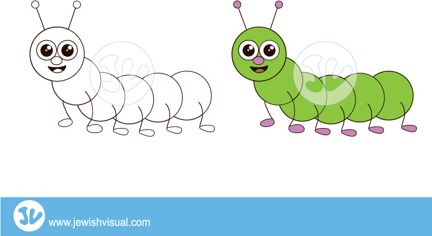 Caterpillar-clipart - Clip Art (842x595)