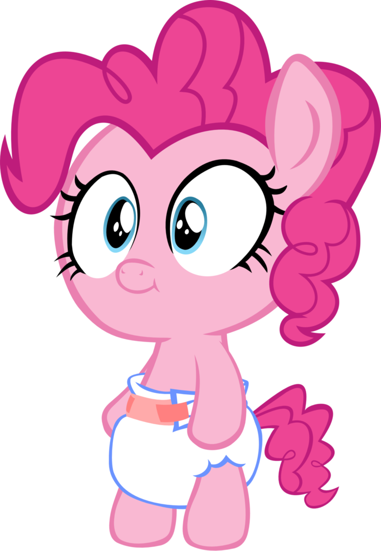 Megarainbowdash2000, Baby, Baby Pie, Baby Pony, Cute, - My Little Pony Baby Pinkie Pie (744x1074)