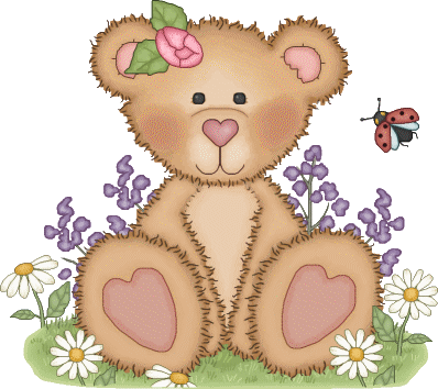 Love My Baby Bear - Dibujo De Ositos A Color (398x354)
