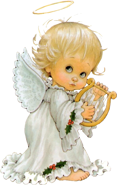 Anjos Para Decoupage - Angel Png (445x688)