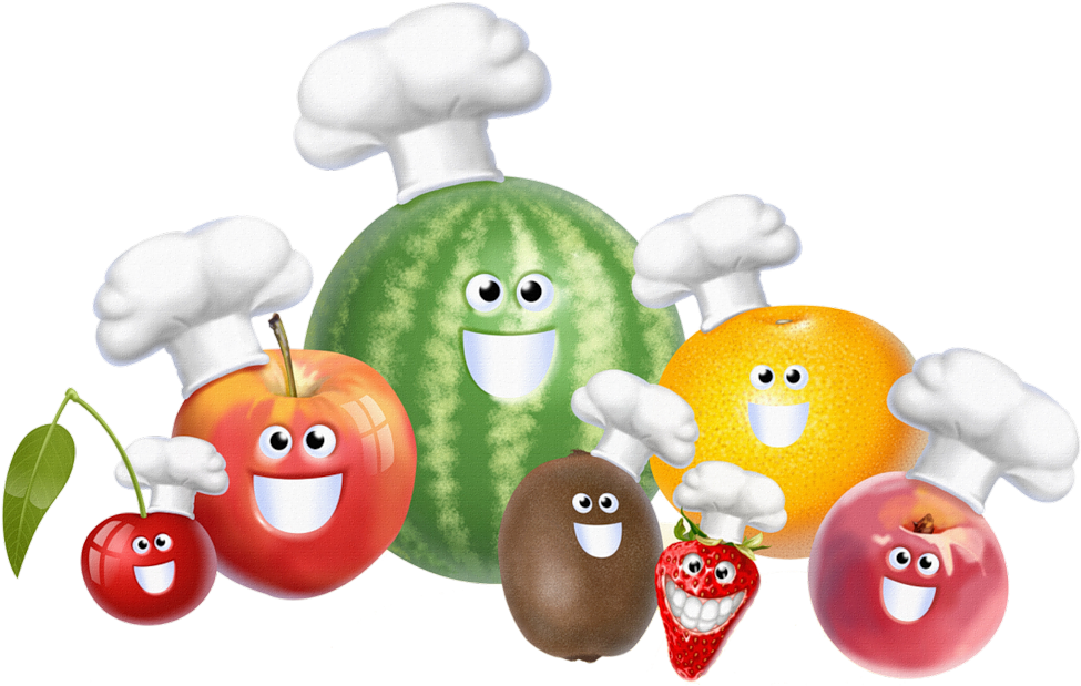 Mis Laminas Para Decoupage - Funny Vegetables - (1024x644) Png Clipart  Download
