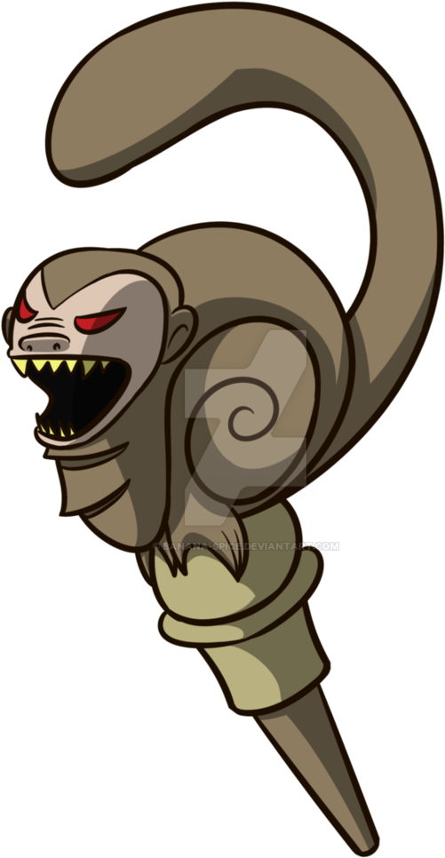 Monkey Staff By Banana-spice - Spice (799x1000)