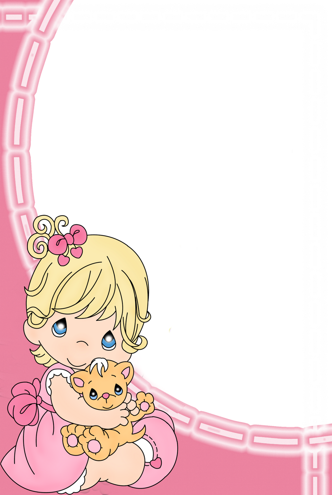 Marcos Gratis Para Fotos - Frame For Girl Png (1074x1600)