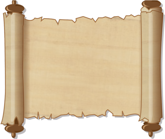Scroll Clipart Map - Blank Pirate Scroll Paper (640x480)