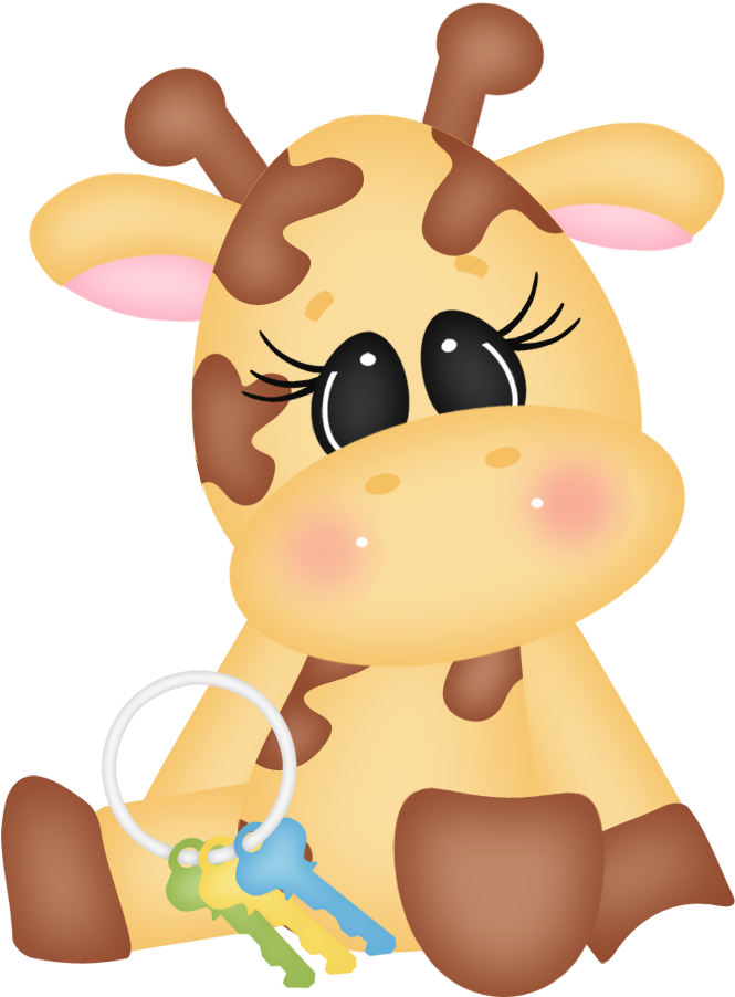 Craft - Dibujos De Jirafas Bebes Para Baby Shower (720x960)
