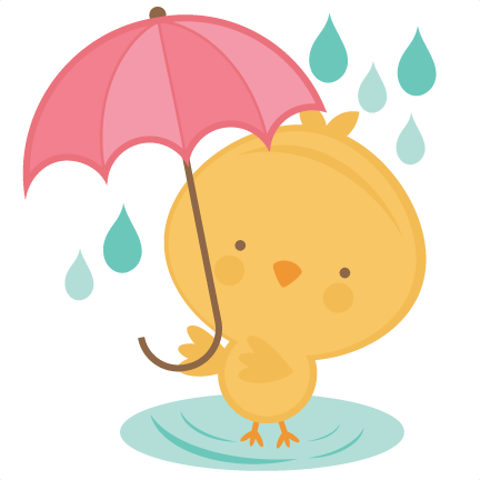 Baby Shower Ducks Cartoon Download - Umbrella Duck Clip Art (432x432)