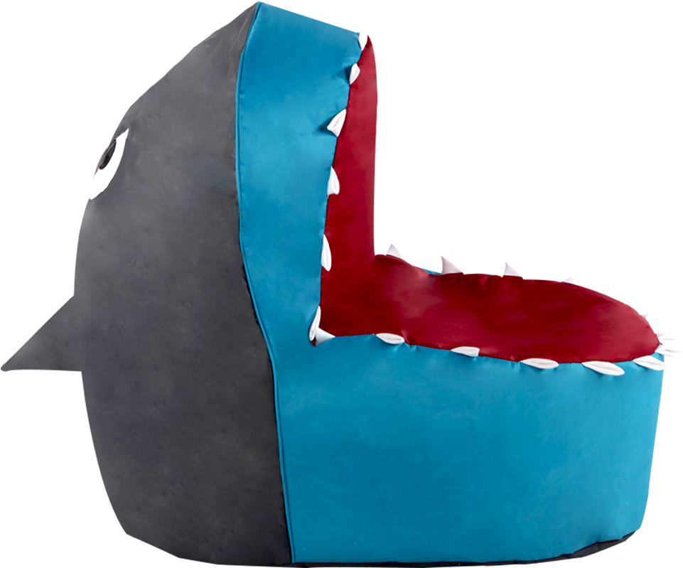 Blue Shark Baby Bean Bag - Bean Bag Chair (1000x1000)