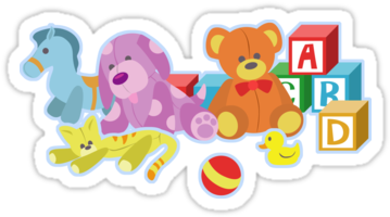 Cute Dolls Sticker - Doll (375x360)