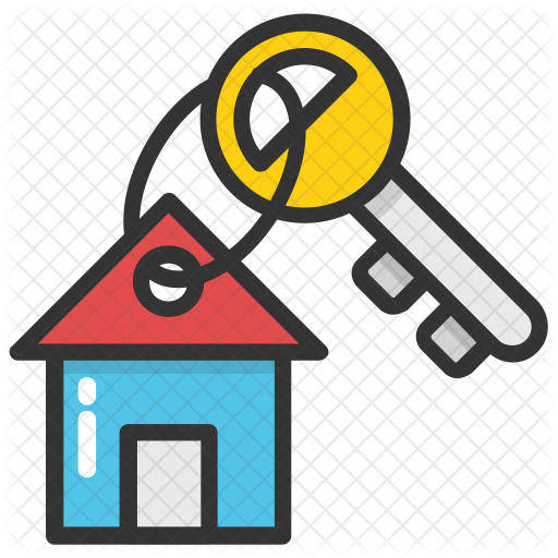 Home Keychain Icon - Real Estate (512x512)