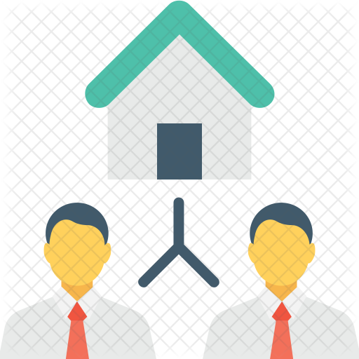 Estate Agent Icon - Illustration (512x512)