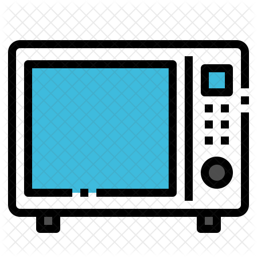 Microwave Icon - Microwave Oven (512x512)