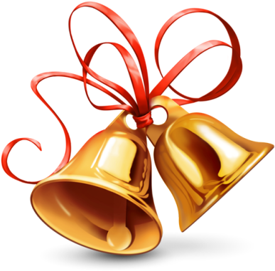 Free - Golden Wedding Bells (400x400)