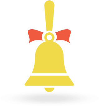 Season's Greetings - Church Bell (352x343)