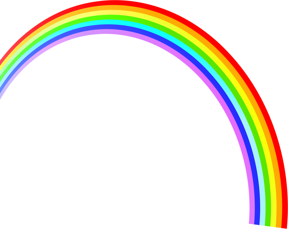 Rainbow Clip Art - Rainbow Png Transparent Background (986x784)