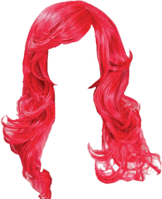 Lovely Rainbow Clipart No Background Wig Yellow Bob - Strawberry Shortcake Child (400x400)