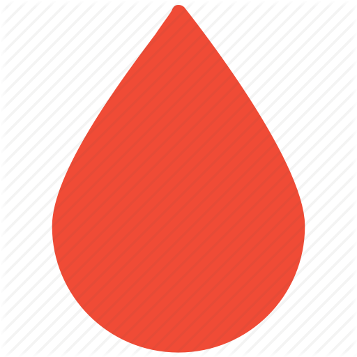 Blood Drop - Circle (512x512)