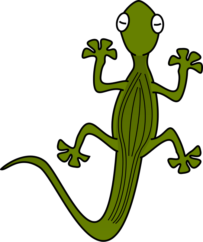 Lizard Clip Art - Lizard Clip Art (672x800)