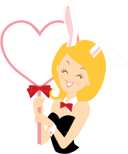 Girl In A Bunny Suit 3 Icon Png - Иконка Девушки (512x512)