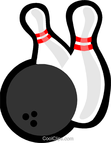 Kegel Clipart - Kegel Bowlingkugel (373x480)