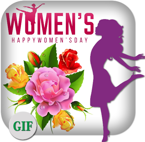 Happy Women's Day Gif - Aihome Diy 5d Diamond Embroidery Painting Butterfly (512x512)