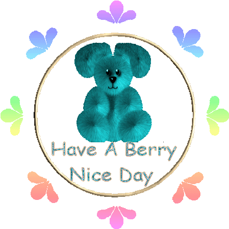 Teddy Bear - Have A Nice Day Beautiful Gif (455x455)