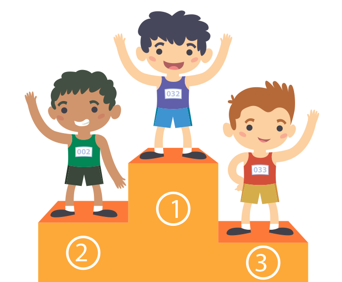 Meiji Run 2017 Rh Sbbhosted Com Prize Clip Art Trophy - Top 3 Winner Png (692x572)