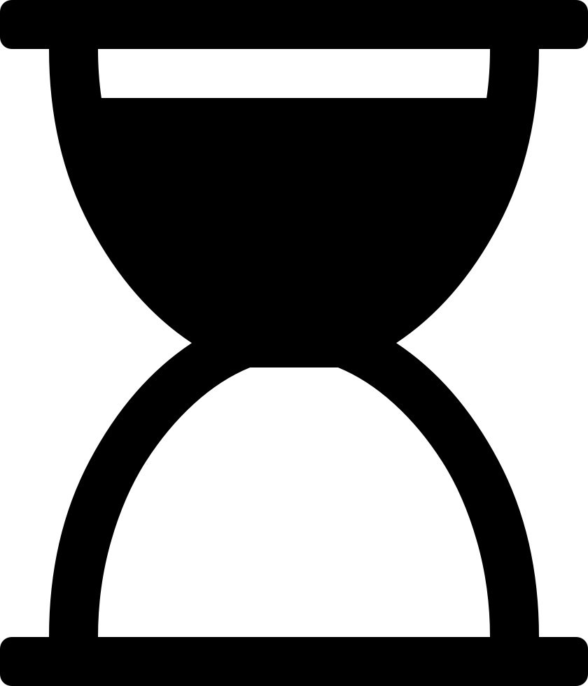 Hourglass 1 Hourglass Start Comments - Start Date End Date Icon (840x980)