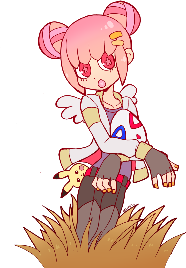 Fairy Pokemon Girl By Mafer Fairy Pokemon Girl By Mafer - Cartoon (800x1166)