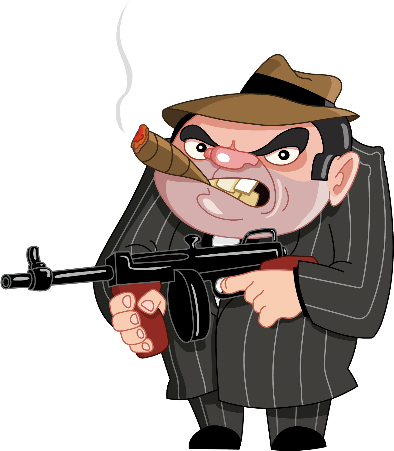 Gangster Cartoon Stock Photography Stock Illustration - 4 Pics 1 Word 2078 (1500x1500)