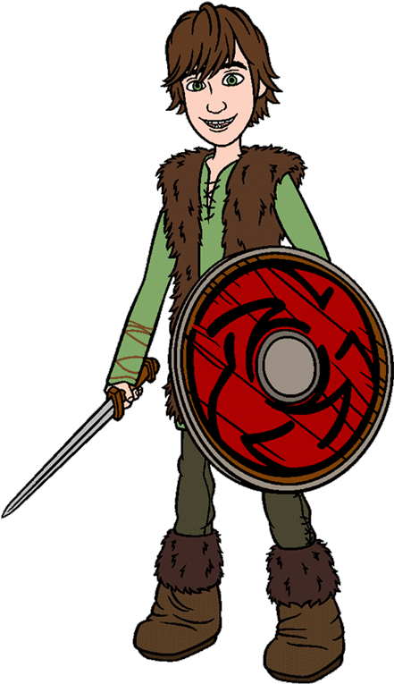 And Clipped By Cartoon Clipart - Train Your Dragon Hiccup Cartoon (450x768)