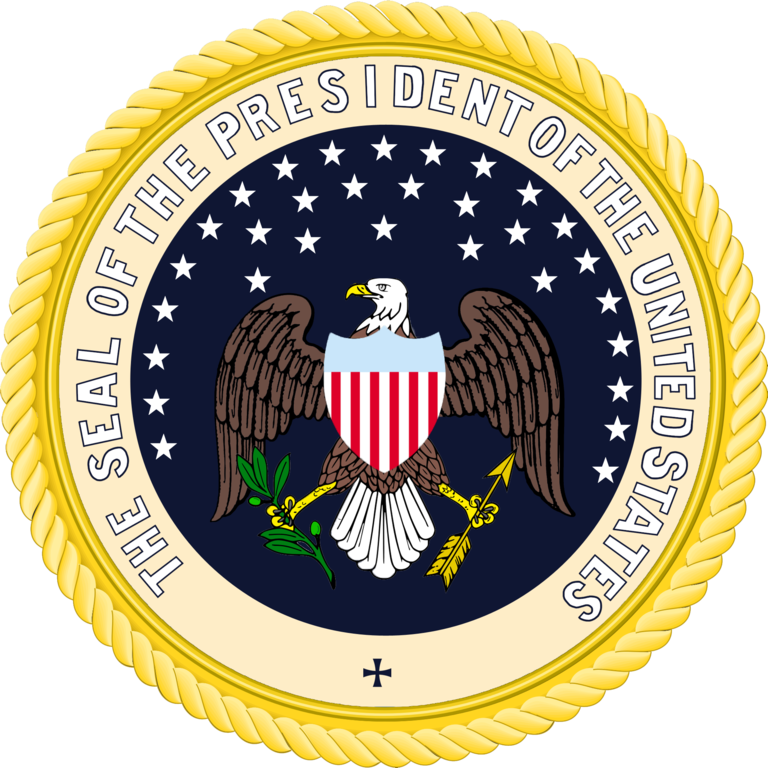 Seal Of The President United States 1850png - Apache Tribes Logo (768x768)