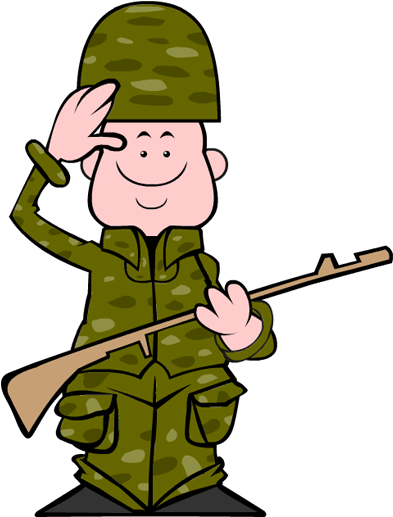 Soldiers Clipart Military - Soldier Clipart Transparent (600x630)