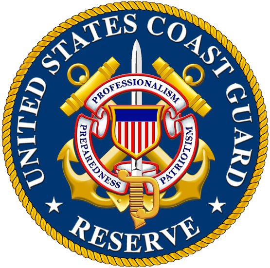 Seal Of The United States Coast Guard Reserve - United States Coast Guard Seal (555x551)