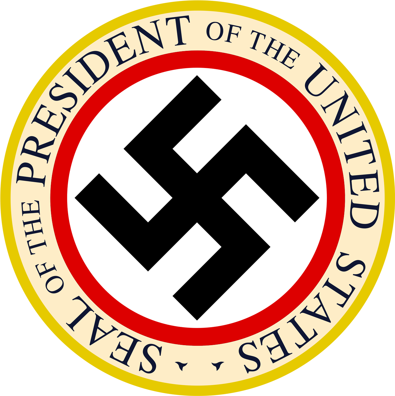 The New Great Seal Of The President Of The United States - Seal Of The President Of The United States (1612x1354)