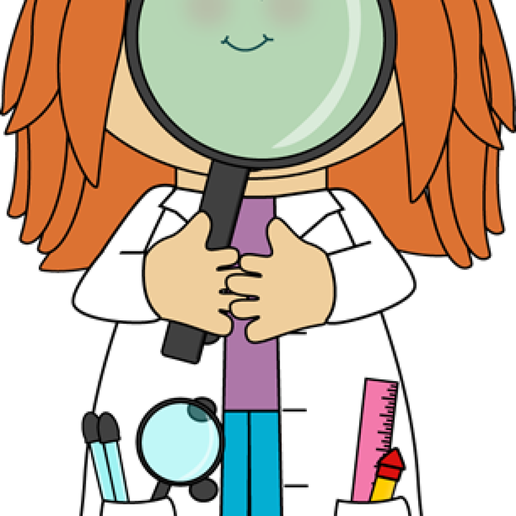 Science Clip Art Science Clip Art Science Images Free - Scientist With Magnifying Glass Clipart (1024x1024)