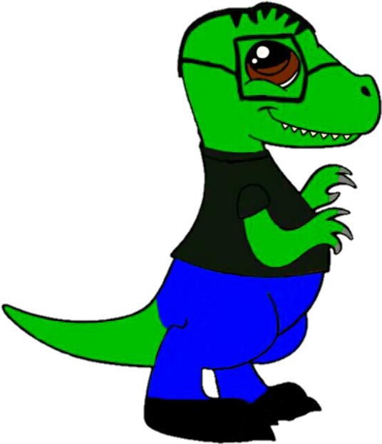 Cartoon T Rex Faggot - Cartoon (540x630)