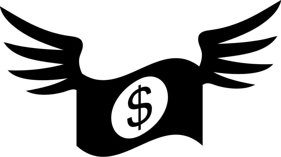 Dollar Bill With Wings Comments - Currency (980x548)
