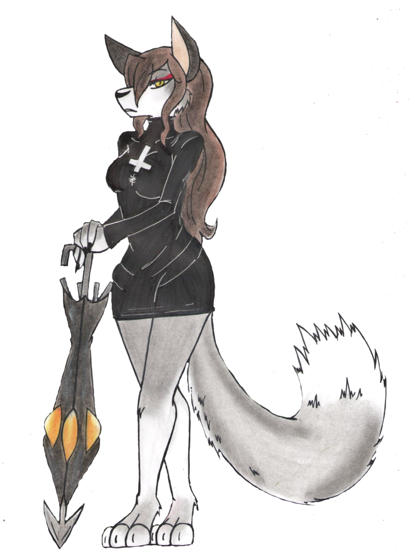 Skullgirl Cosplay Parasoul By Grimmskitz Skullgirl - Minecraft Skull Girl Skin (800x1082)