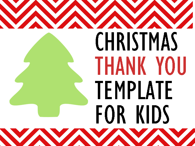 Christmas Thank You Template - Combat Fat For Kids: The Complete Plan (640x480)