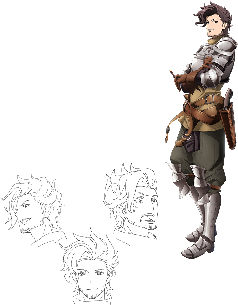 Granblue Fantasy The Animation Characters (990x1000)