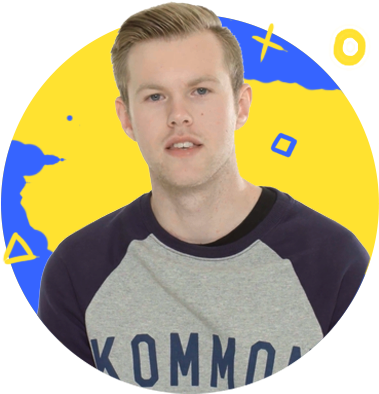 “i'm Tom, I'm A 23 Year Old Video Editor From Norfolk, - Circle (440x401)