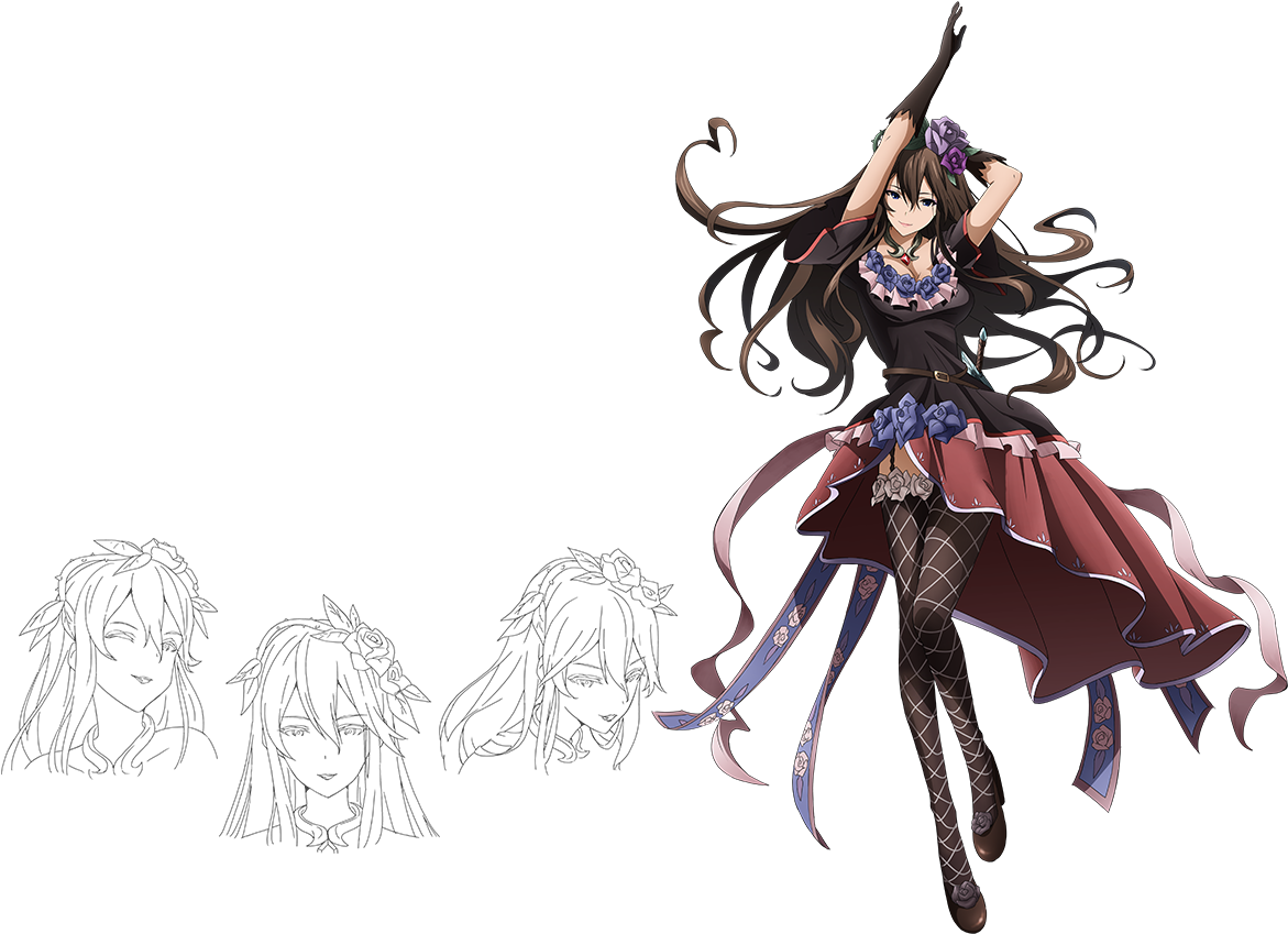 Rosetta - Granblue Fantasy The Animation Characters (1406x880)