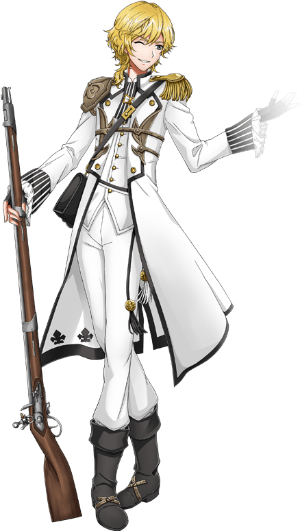 Charleville Orig - Anime The Thousand Noble Musketeers (675x927)