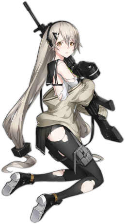 Mg4 武装学院 Mg4 武装学院重创 - 少女 前線 An94 Pixiv (500x500)