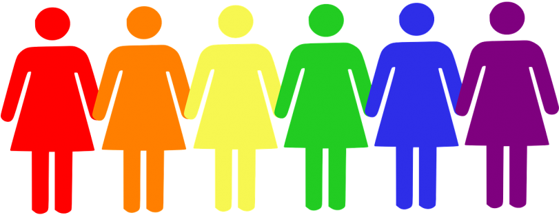 Women - Gay Clip Art (810x405)