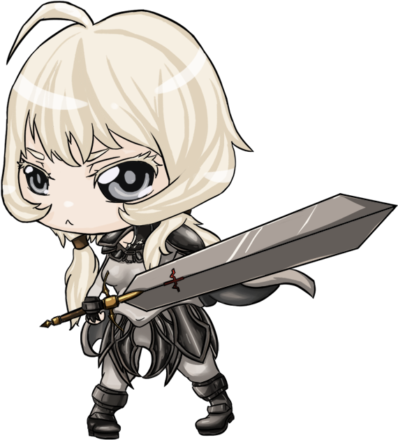 Chibi Claymore Kooga By Uchihamandara - Manga (700x800)